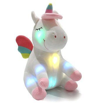 Іграшка плюшевий єдиноріг з підсвіткою Magic Unicorn 30 см UniC фото