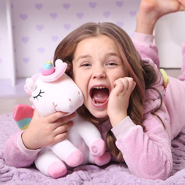 Іграшка плюшевий єдиноріг з підсвіткою Magic Unicorn 30 см UniC фото