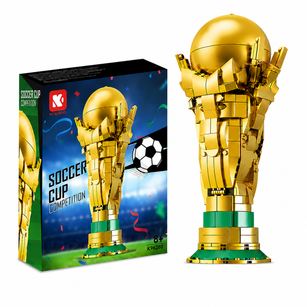 Конструктор Кубок Чемпіонату світу з футболу FIFA 2026 &laquo;Золотий футбольний кубок&raquo; на 446 деталей CUP фото