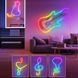 Розумна гнучка неонова світлодіодна стрічка Neon RGB-IC 5 м з Bluetooth адаптером і синхронізацією музики Neon фото 7