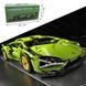 Конструктор машинка на пульті дистанційому керуванні Lamborghini в масштабі 1:14 ламборджині Зелена в подарунковій коробці lg22 фото 7