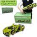 Конструктор машинка на пульті дистанційому керуванні Lamborghini в масштабі 1:14 ламборджині Зелена в подарунковій коробці lg22 фото 9