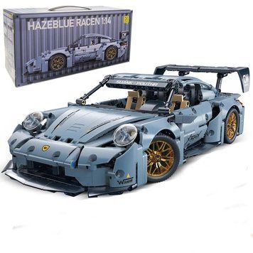 Конструктор машинка Technic&nbsp;Porsche&nbsp;911&nbsp;RSR в масштабі 1:14 порш в подарунковій коробці lg22 фото