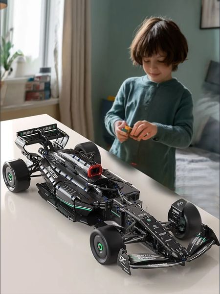 Конструктор машинка формула 1 технік Mercedes AMG F1 Technology Machine Player у масштабі 1:8 f1blk фото