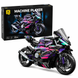 Конструктор спортивний мотоцикл Cyberpunk у стилі BMW 1000RR на 1642 деталі  cybermoto фото 10