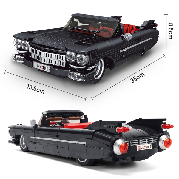 Конструктор автомобіль ретро кабріолет Mould King 10012 Sports Car на 1245 деталей cabrio фото