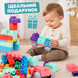Гнучкий силіконовий конструктор прорізувач для малюків Soft BB безпечний м&rsquo;який на 20 деталей, машинка тваринки, 18 міс+ kidsBlock фото 7